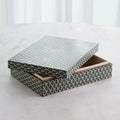 GLOBAL VIEWS INTERWOVEN BOX - Decorative Accents
