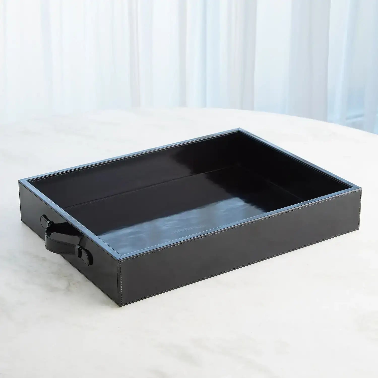 GLOBAL VIEWS NOIR TRAY - Decorative Accents