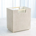 GLOBAL VIEWS POSH WASTEBASKET - Decorative Accents