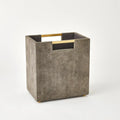 GLOBAL VIEWS POSH WASTEBASKET - Decorative Accents