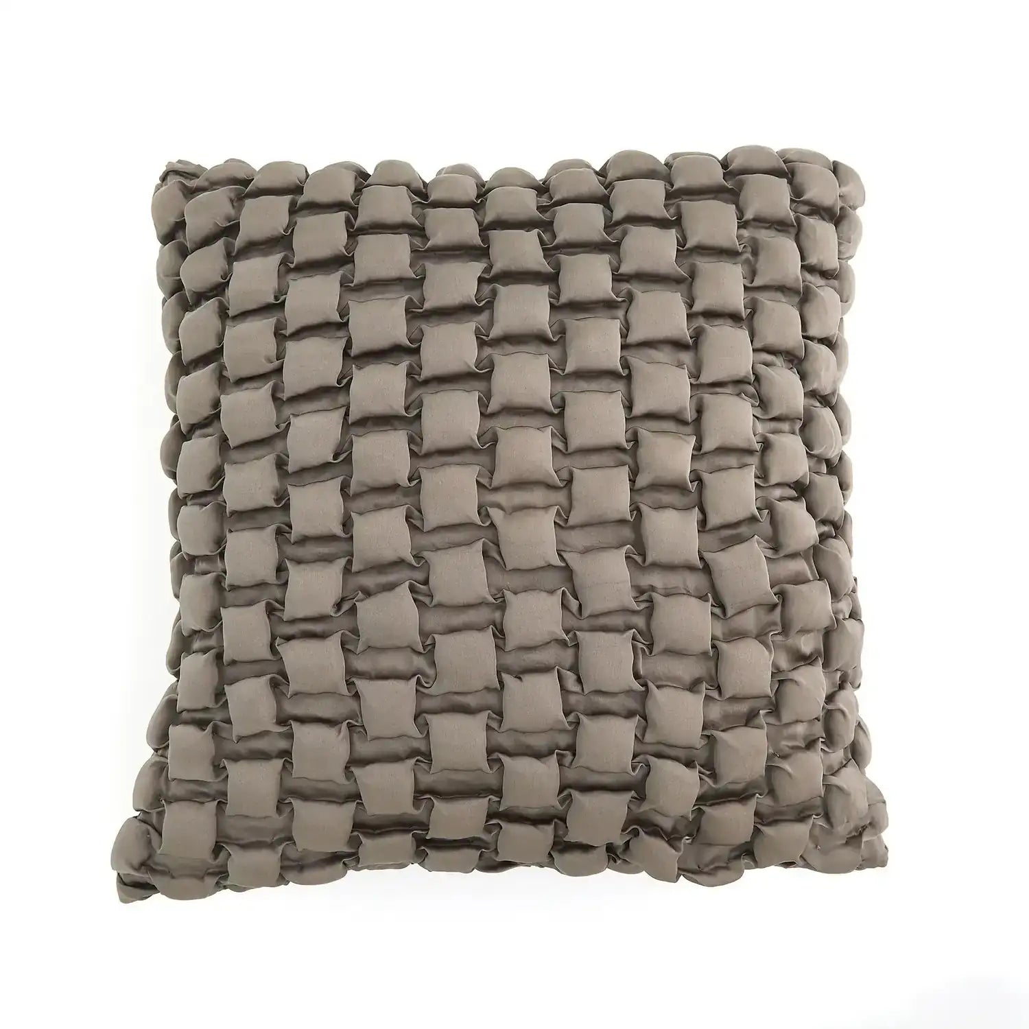 GLOBAL VIEWS SQUARE RUCHE PILLOW - Decorative Accents