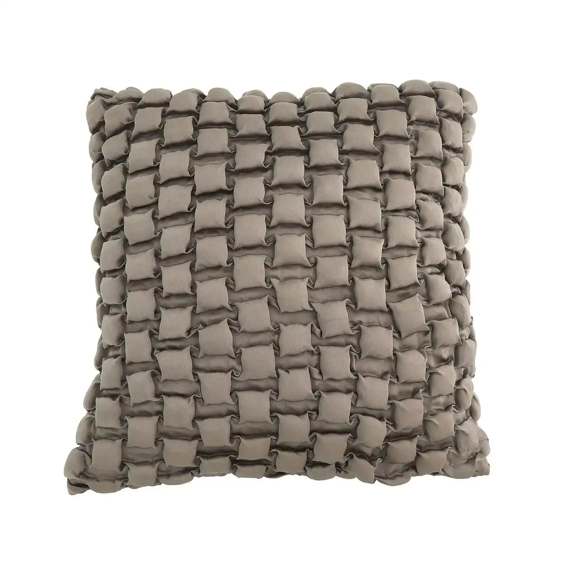 GLOBAL VIEWS SQUARE RUCHE PILLOW - Decorative Accents