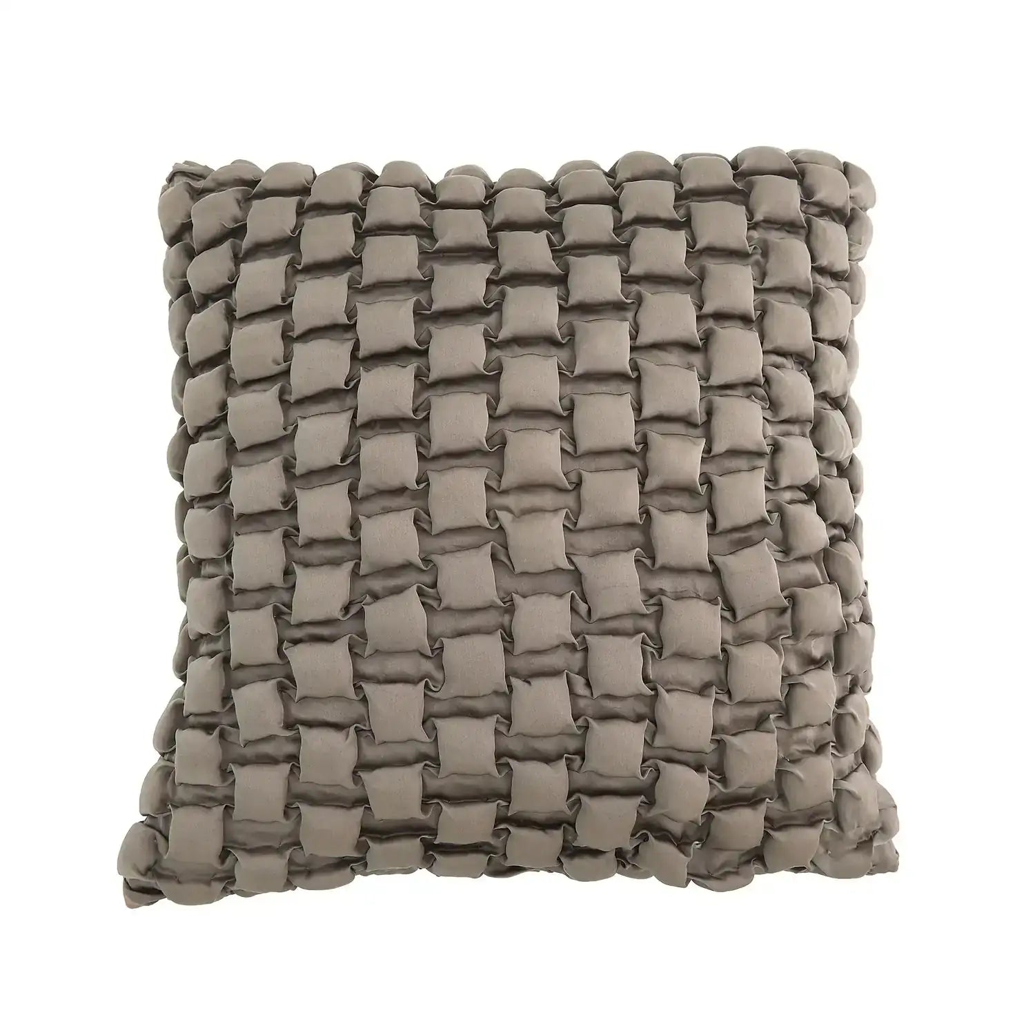 GLOBAL VIEWS SQUARE RUCHE PILLOW - Decorative Accents