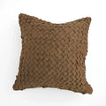GLOBAL VIEWS DIAMOND RUCHE PILLOW - Decorative Accents