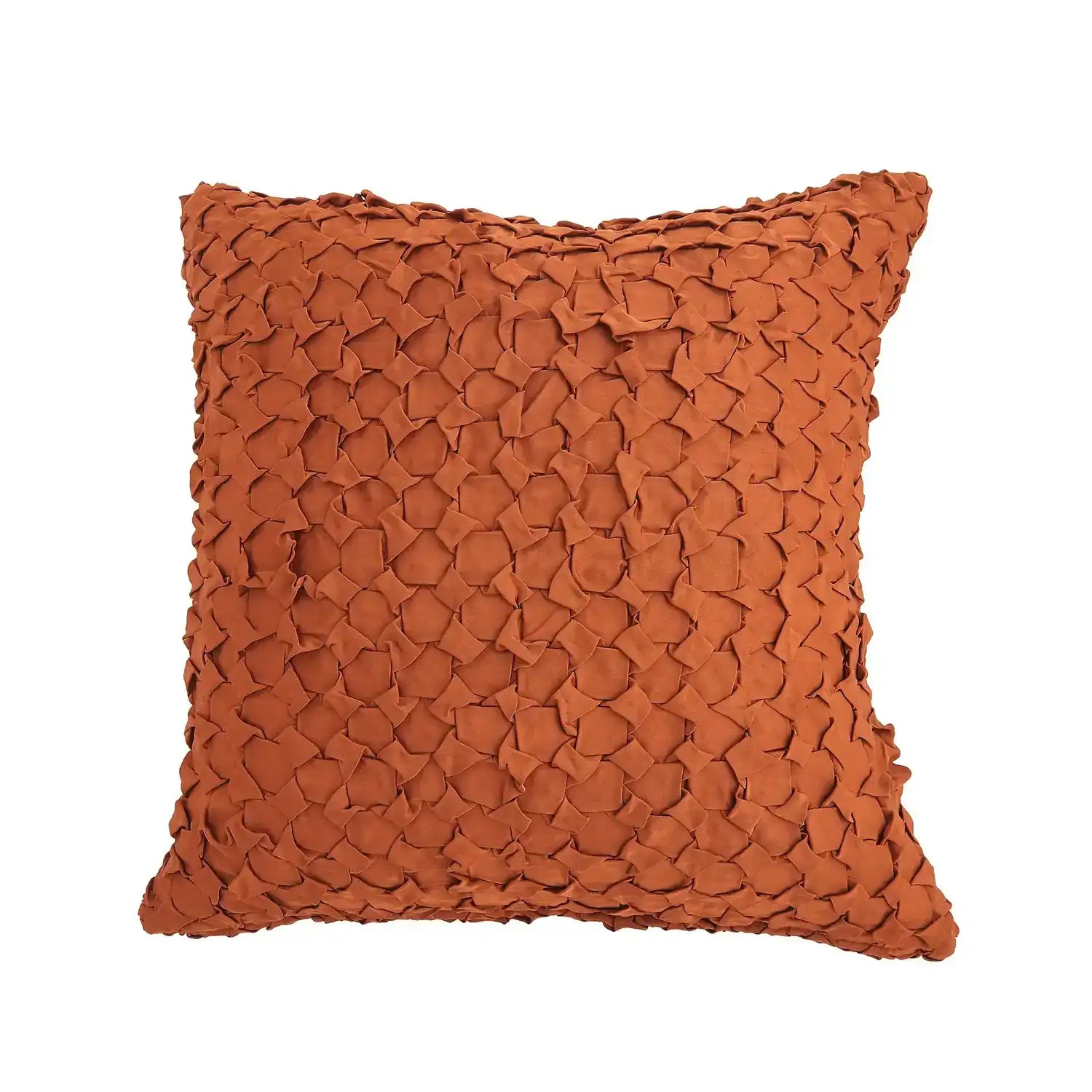 GLOBAL VIEWS DIAMOND RUCHE PILLOW - Decorative Accents