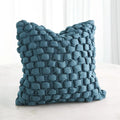 GLOBAL VIEWS SQUARE RUCHE PILLOW - Decorative Accents