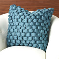 GLOBAL VIEWS SQUARE RUCHE PILLOW - Decorative Accents