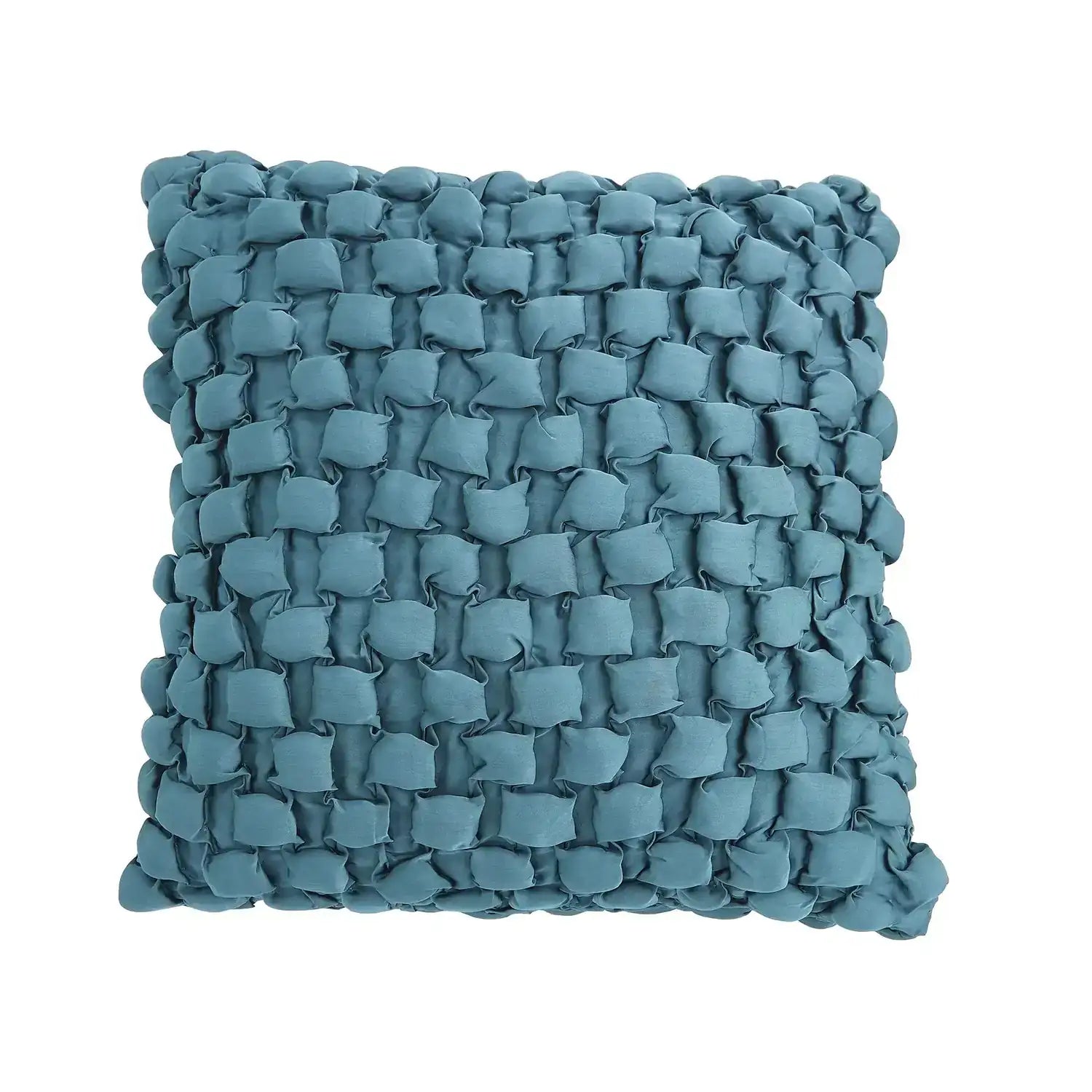 GLOBAL VIEWS SQUARE RUCHE PILLOW - Decorative Accents