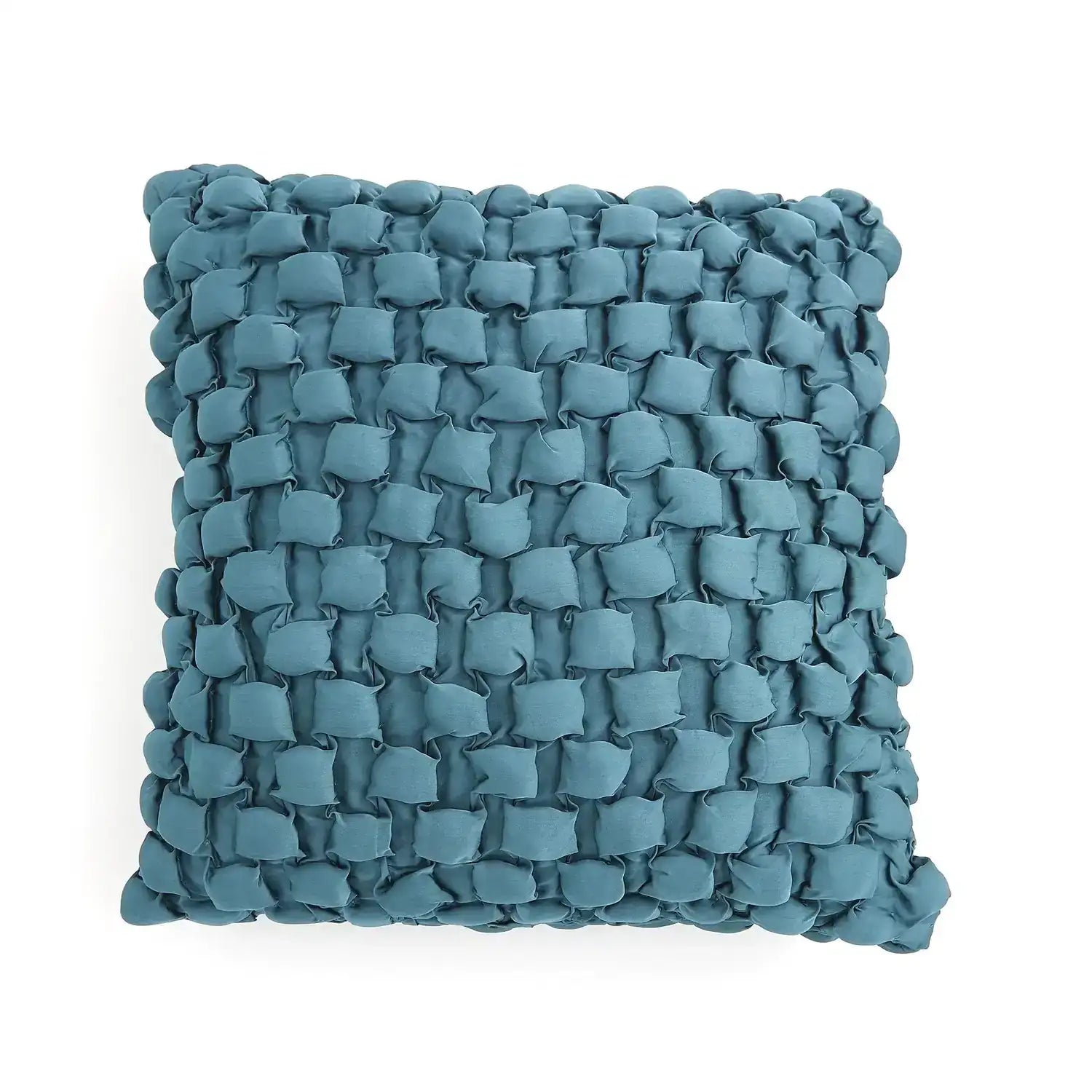 GLOBAL VIEWS SQUARE RUCHE PILLOW - Decorative Accents