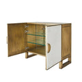 GLOBAL VIEWS GYPSUM CABINET - Cabinets & Bar