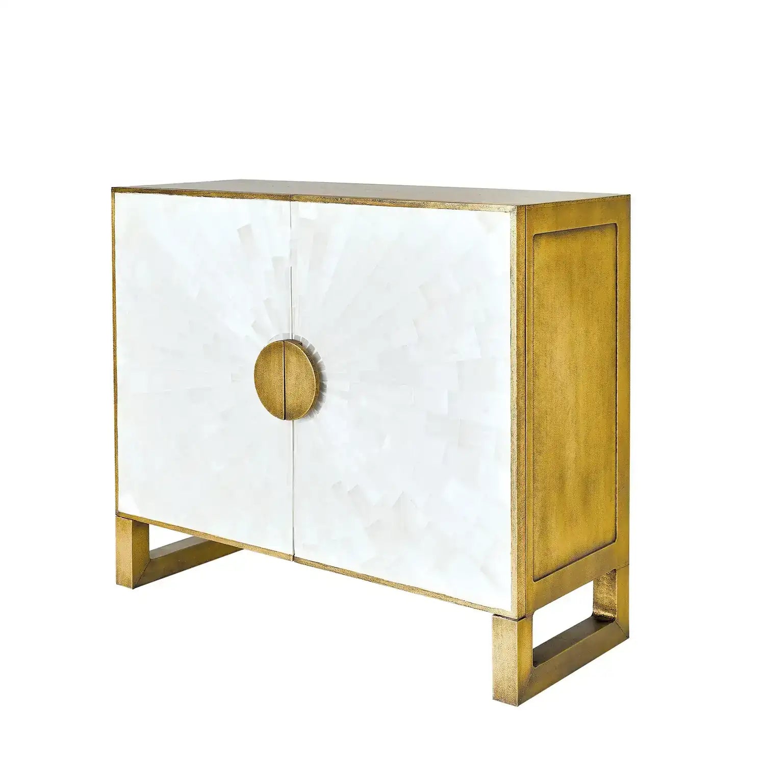 GLOBAL VIEWS GYPSUM CABINET - Cabinets & Bar