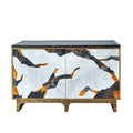 GLOBAL VIEWS INLAY CHEST - Cabinets & Bar