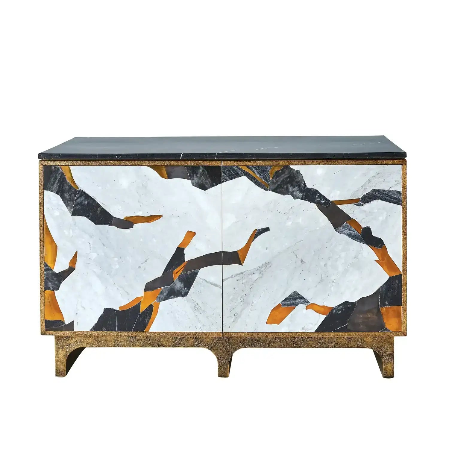 GLOBAL VIEWS INLAY CHEST - Cabinets & Bar