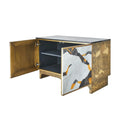 GLOBAL VIEWS INLAY CHEST - Cabinets & Bar