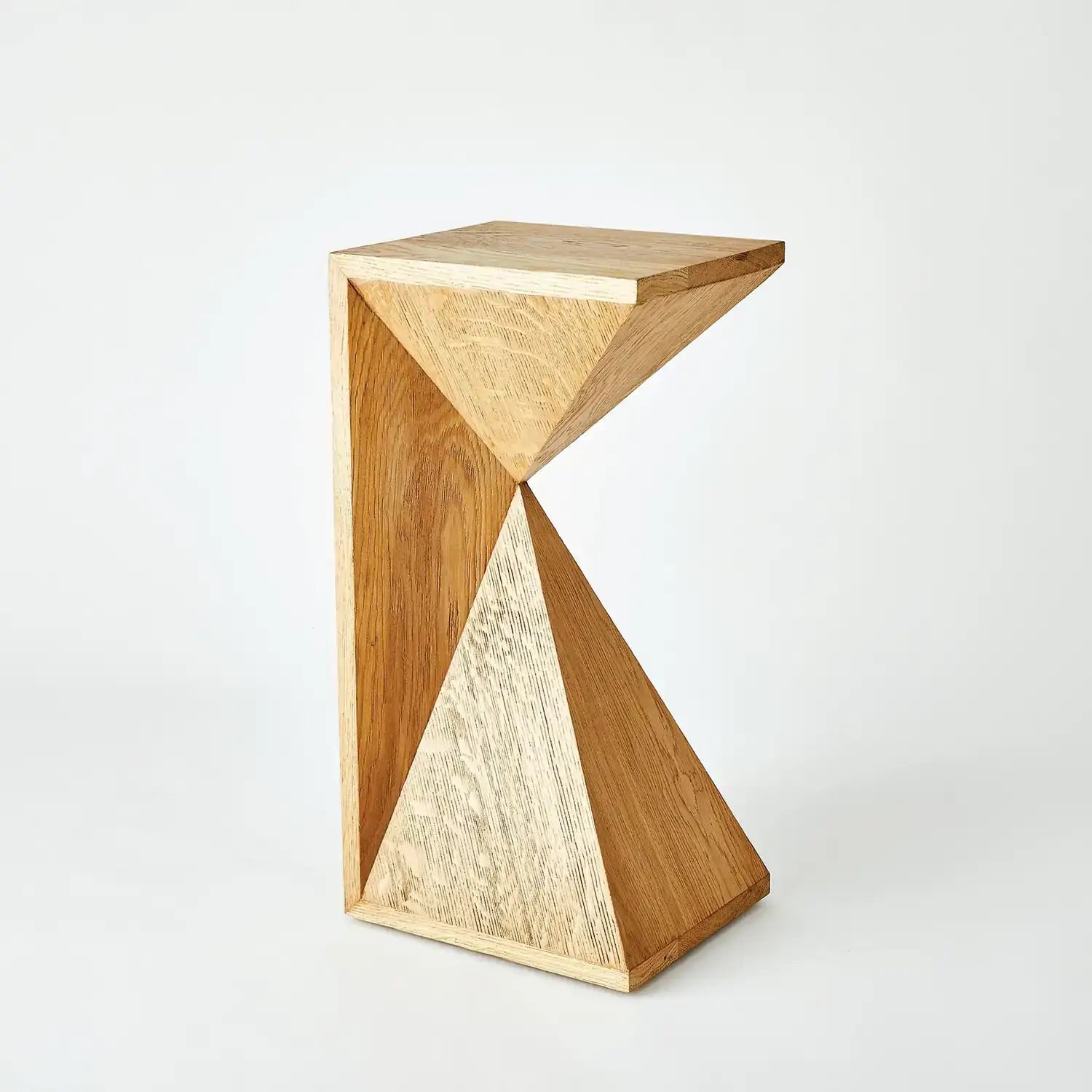 GLOBAL VIEWS ASYMMETRICAL ANGLE SIDE TABLE - Side