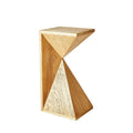 GLOBAL VIEWS ASYMMETRICAL ANGLE SIDE TABLE - Side