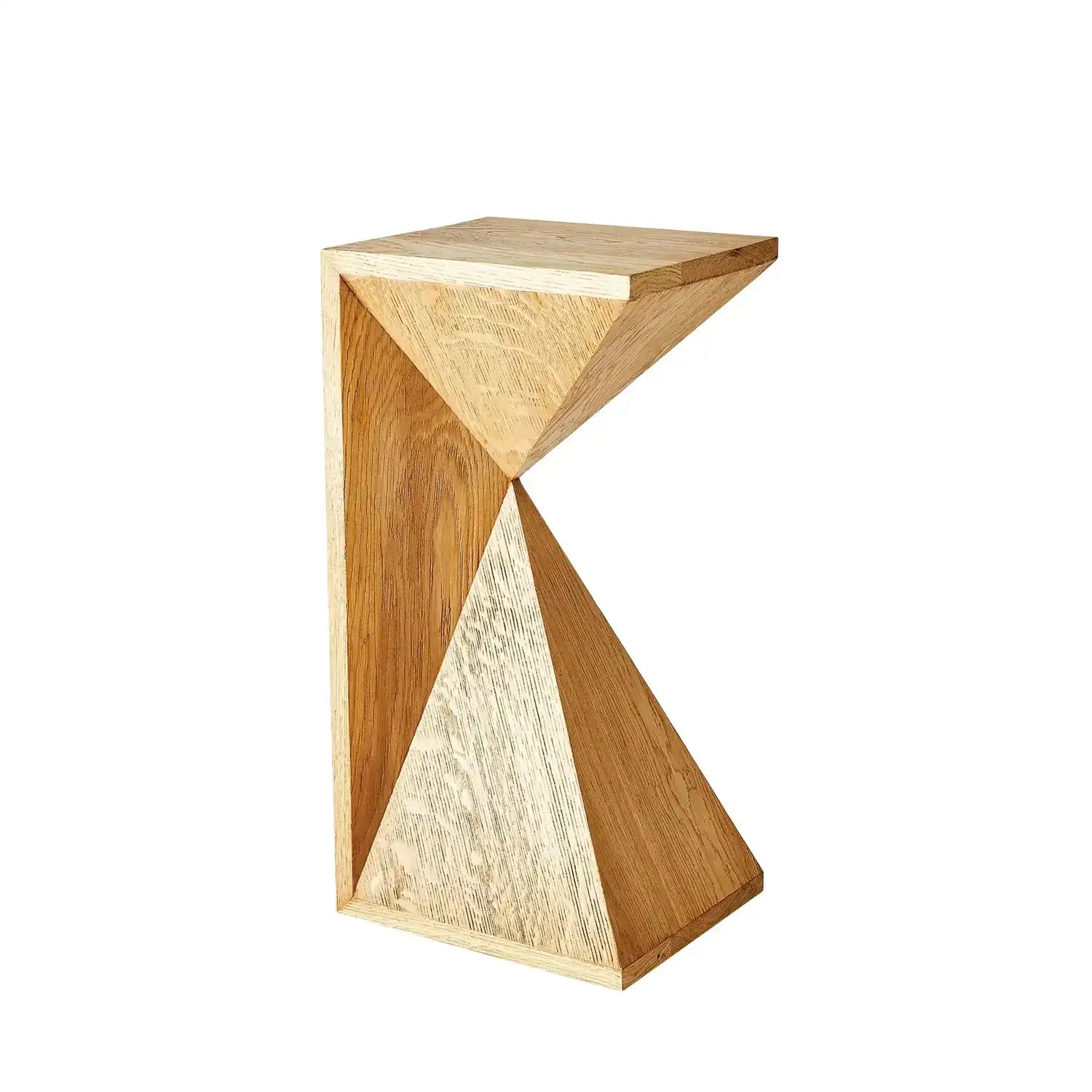 GLOBAL VIEWS ASYMMETRICAL ANGLE SIDE TABLE - Side