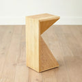 GLOBAL VIEWS ASYMMETRICAL ANGLE SIDE TABLE - Side