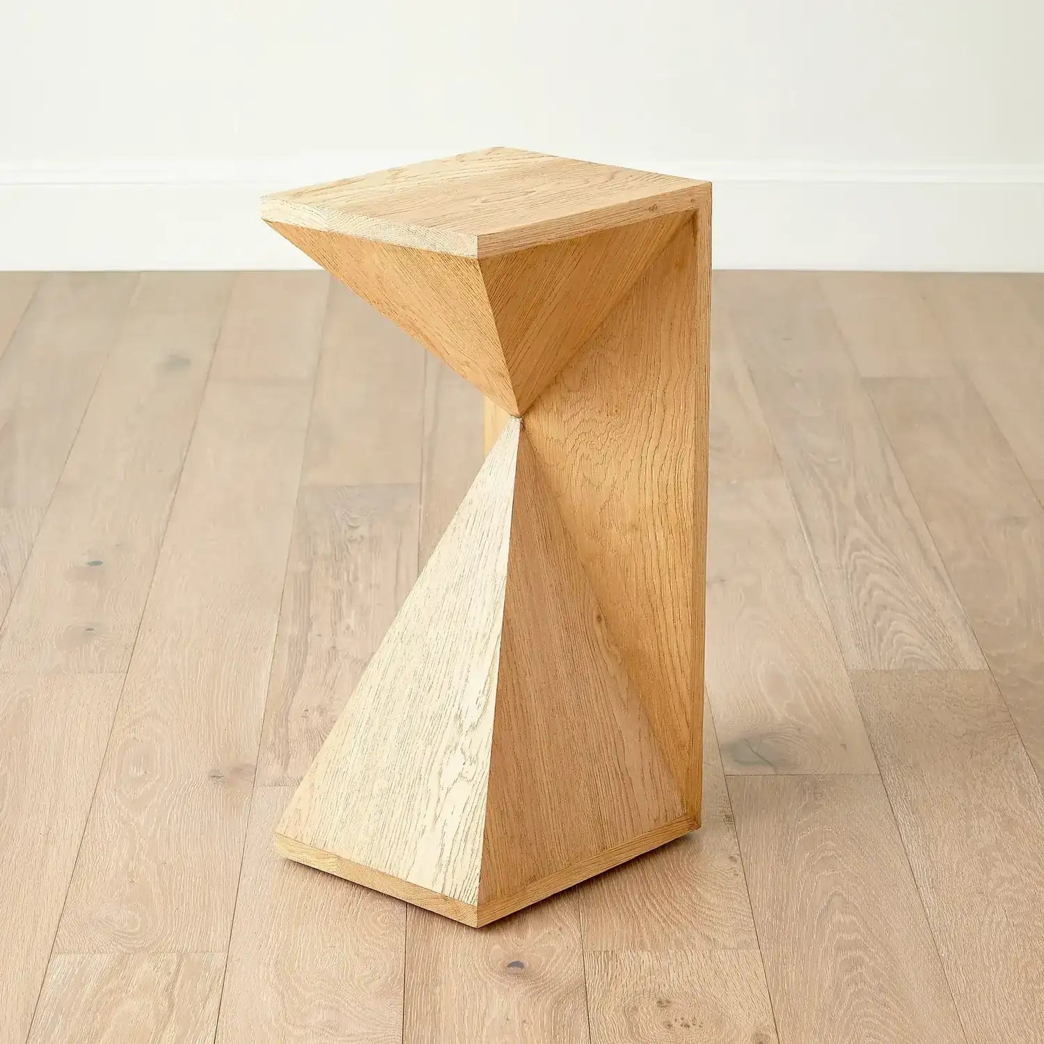 GLOBAL VIEWS ASYMMETRICAL ANGLE SIDE TABLE - Side