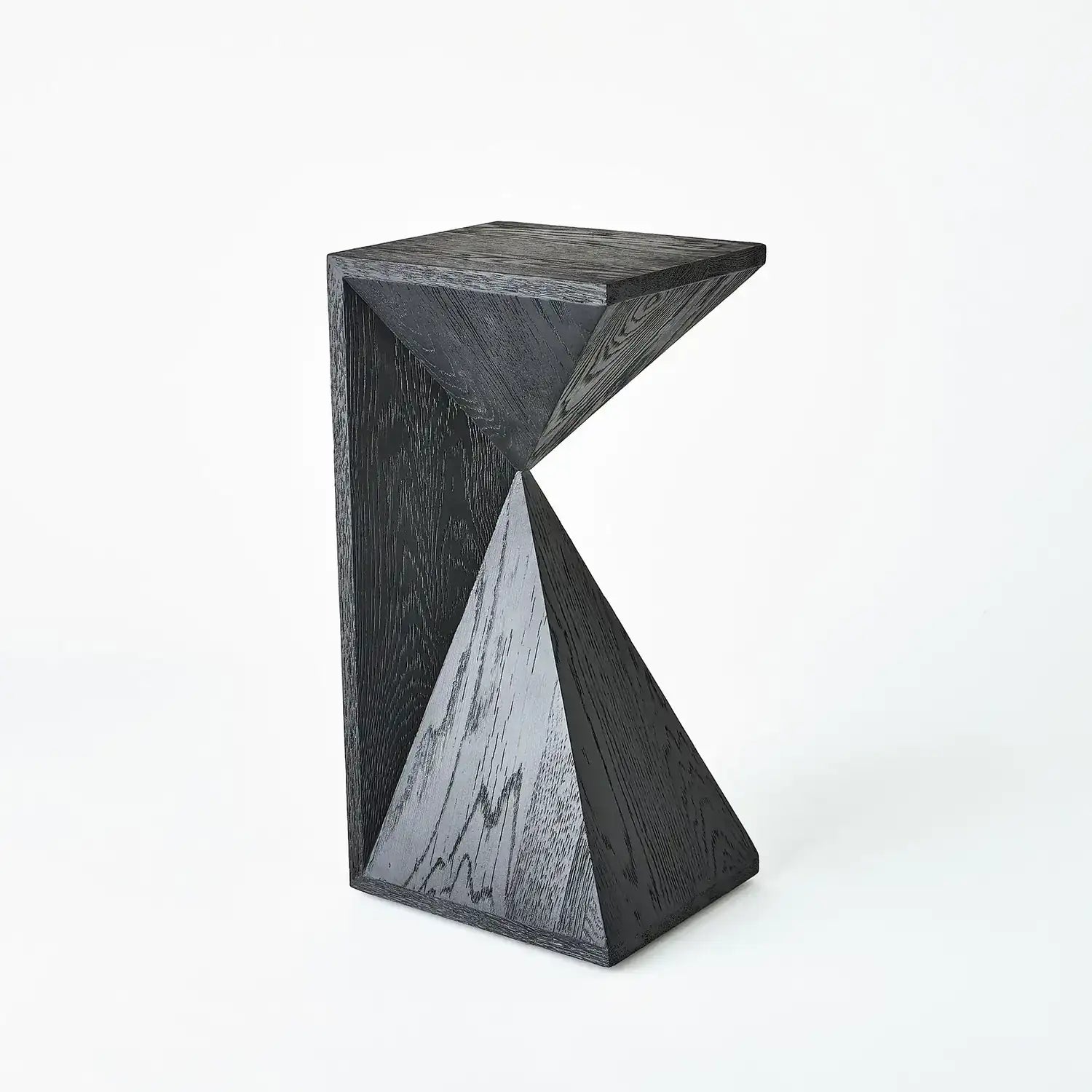GLOBAL VIEWS ASYMMETRICAL ANGLE SIDE TABLE - Side