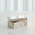 GLOBAL VIEWS TORONTO MARBLE BOX - Decorative Accents