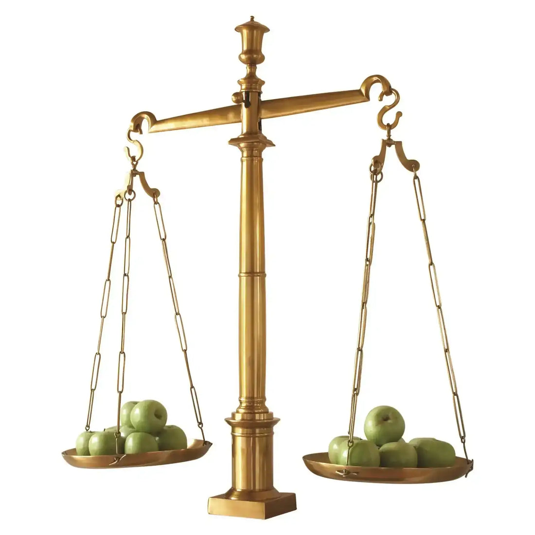 GLOBAL VIEWS BRASS LIBRARY SCALES - Decorative Accents