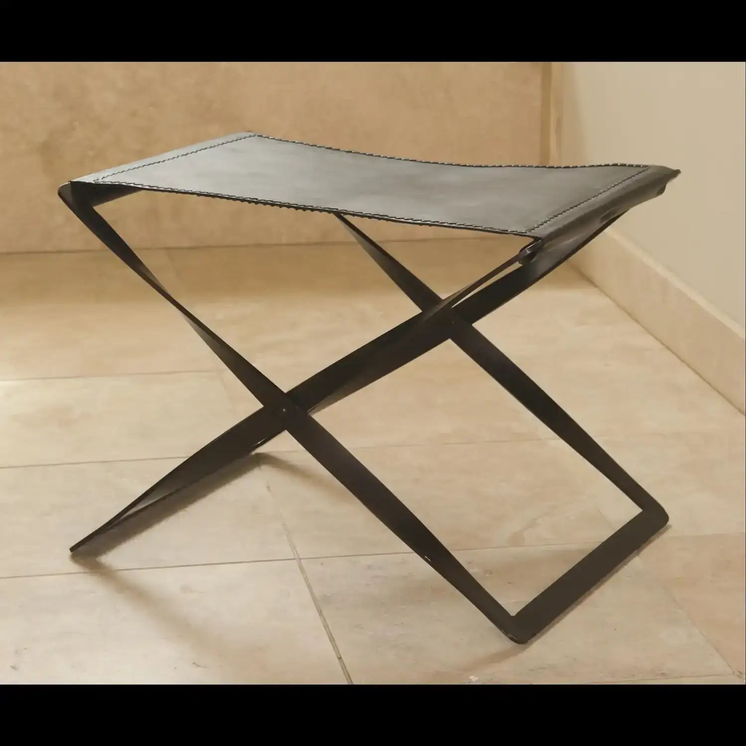 GLOBAL VIEWS FOLDING STOOL - Benches, Ottoman, Stools