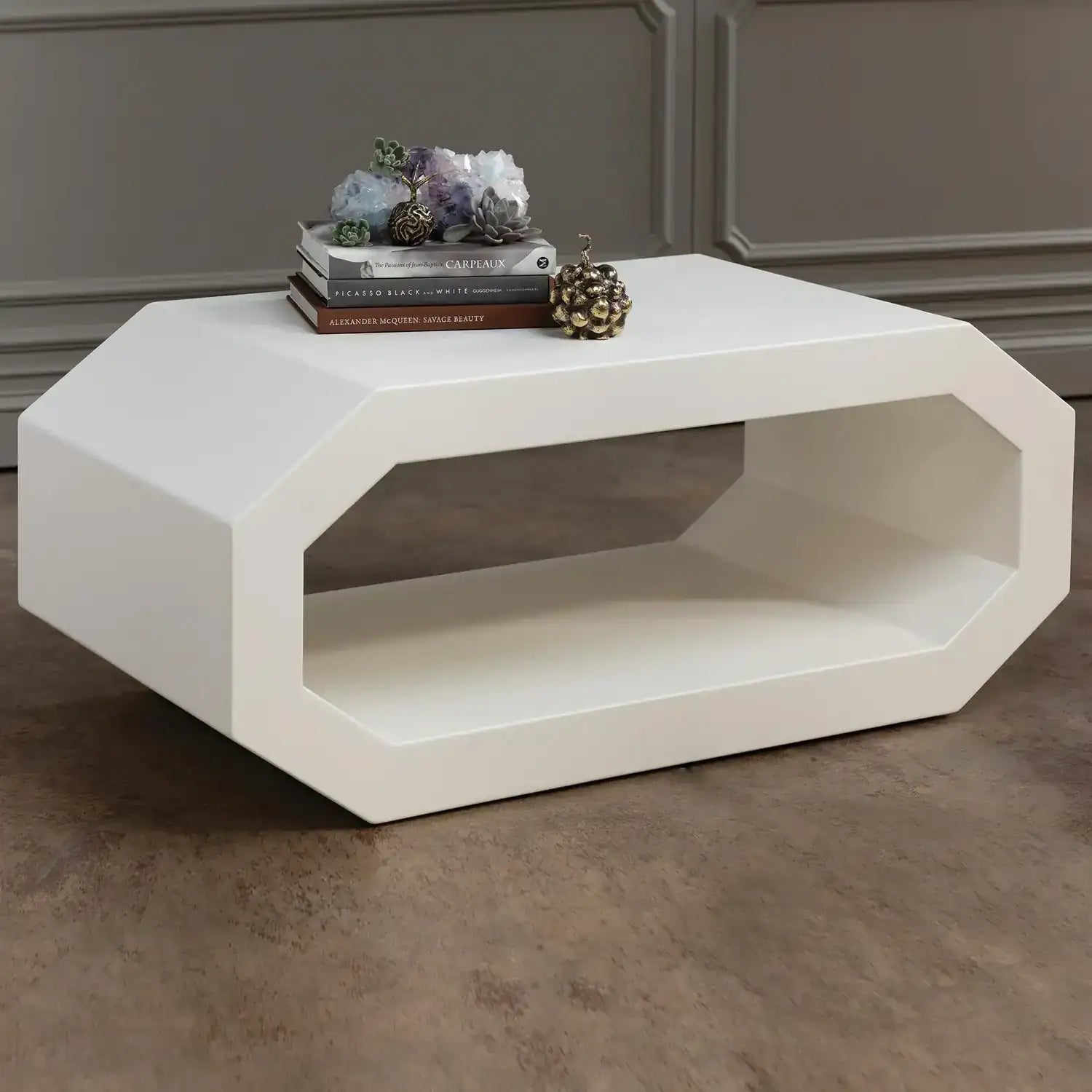 GLOBAL VIEWS CUBIST COFFEE TABLE - Coffee
