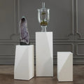 GLOBAL VIEWS FACET PEDESTAL - Decorative Accents