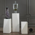 GLOBAL VIEWS FACET PEDESTAL - Decorative Accents
