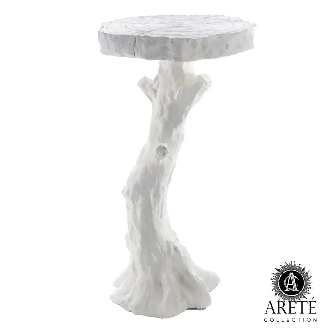 GLOBAL VIEWS FAUX BOIS TABLE - Side