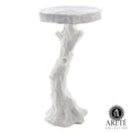 GLOBAL VIEWS FAUX BOIS TABLE - Side