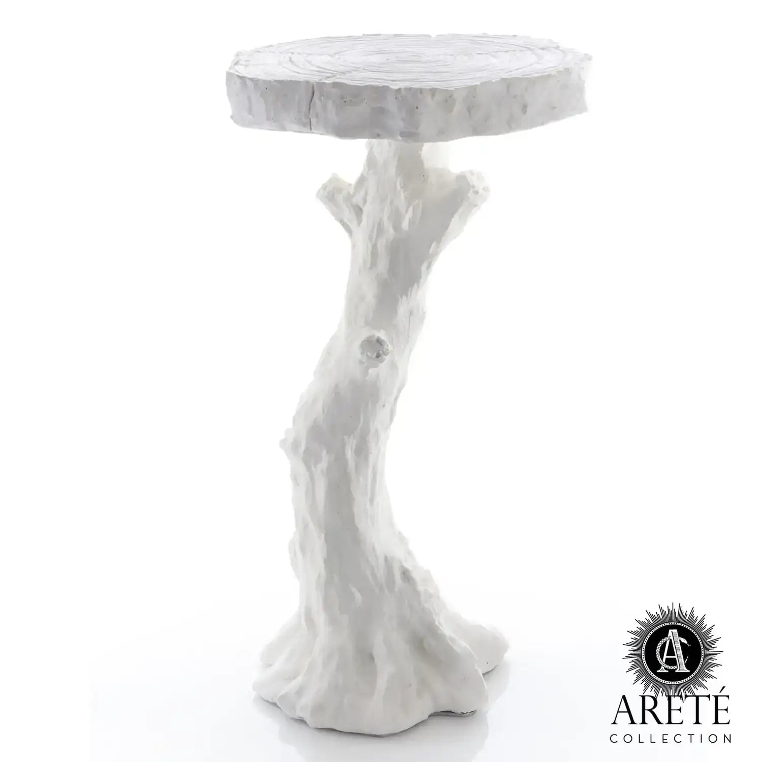 GLOBAL VIEWS FAUX BOIS TABLE - Side