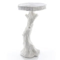 GLOBAL VIEWS FAUX BOIS TABLE - Side