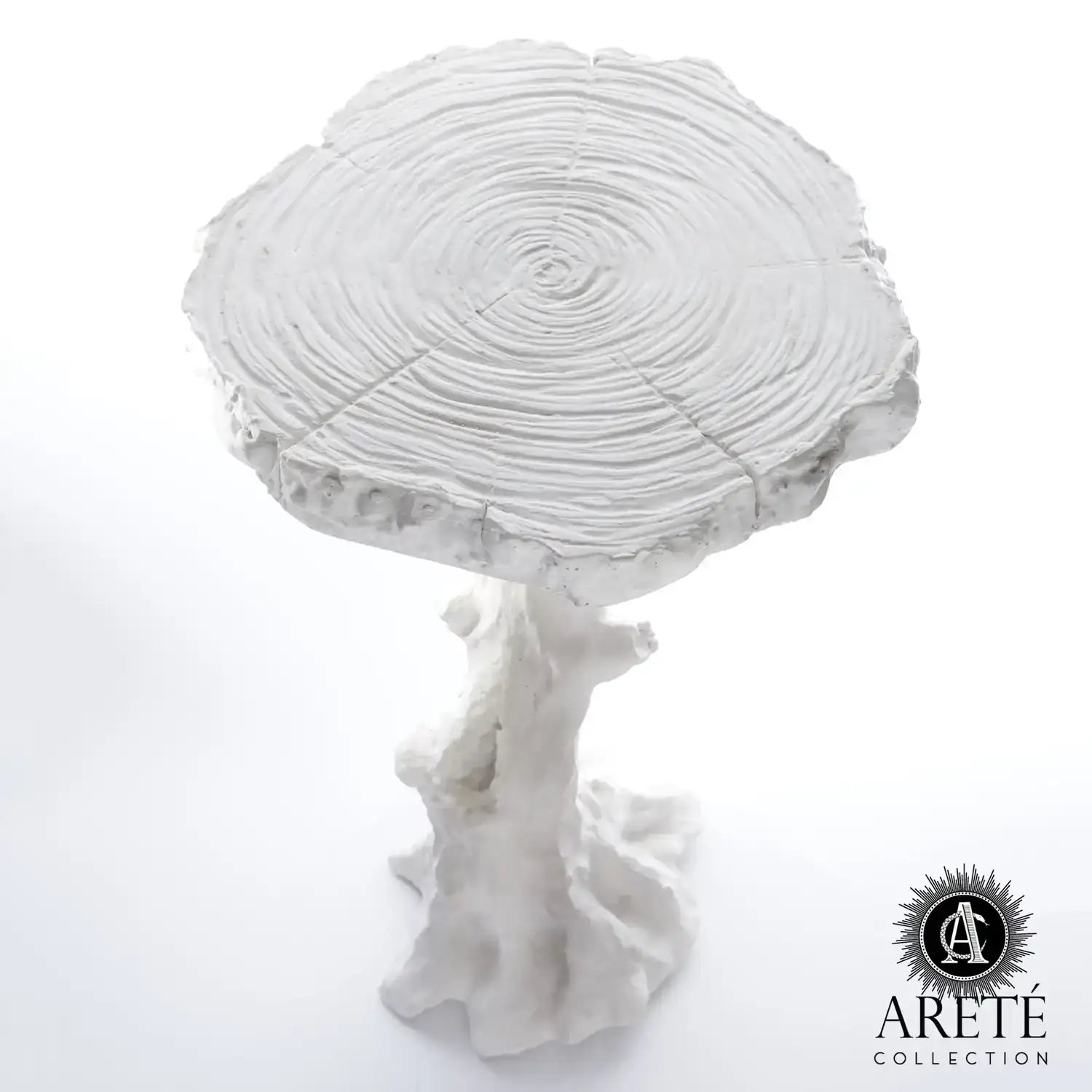 GLOBAL VIEWS FAUX BOIS TABLE - Side