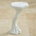 GLOBAL VIEWS FAUX BOIS TABLE - Side