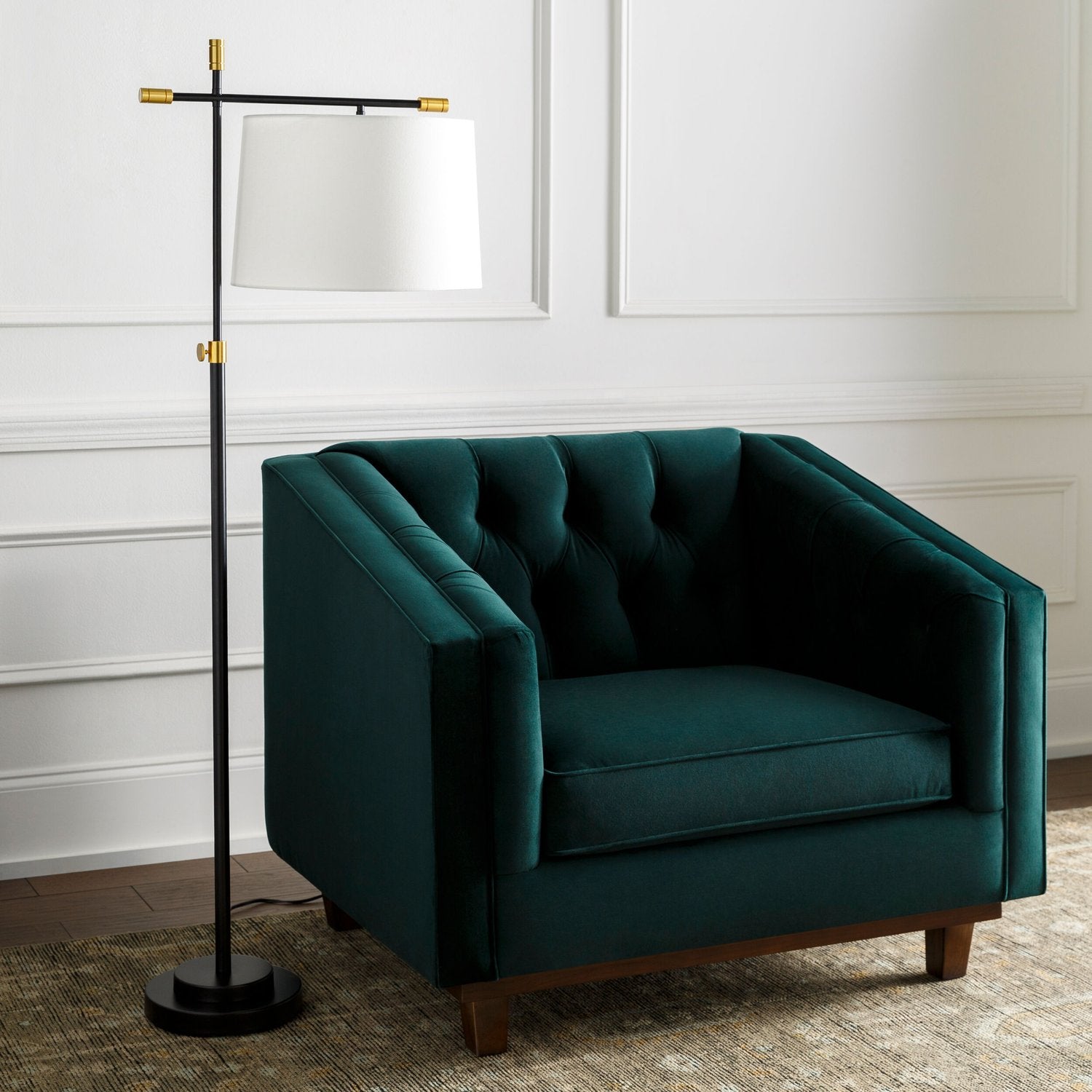 SURYA, ABERDEEN ACCENT FLOOR LAMP, FLOOR LAMP