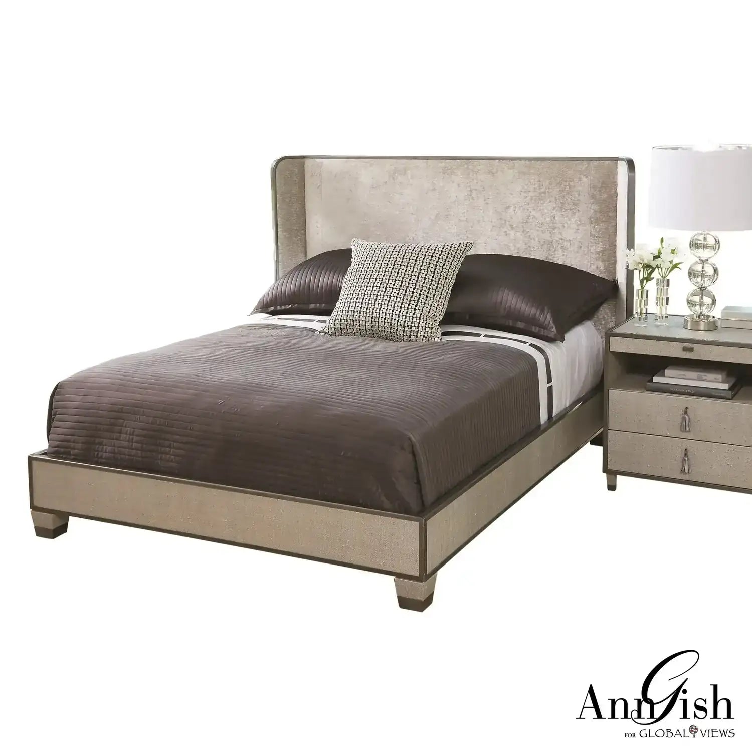 GLOBAL VIEWS ARGENTO BED - Beds