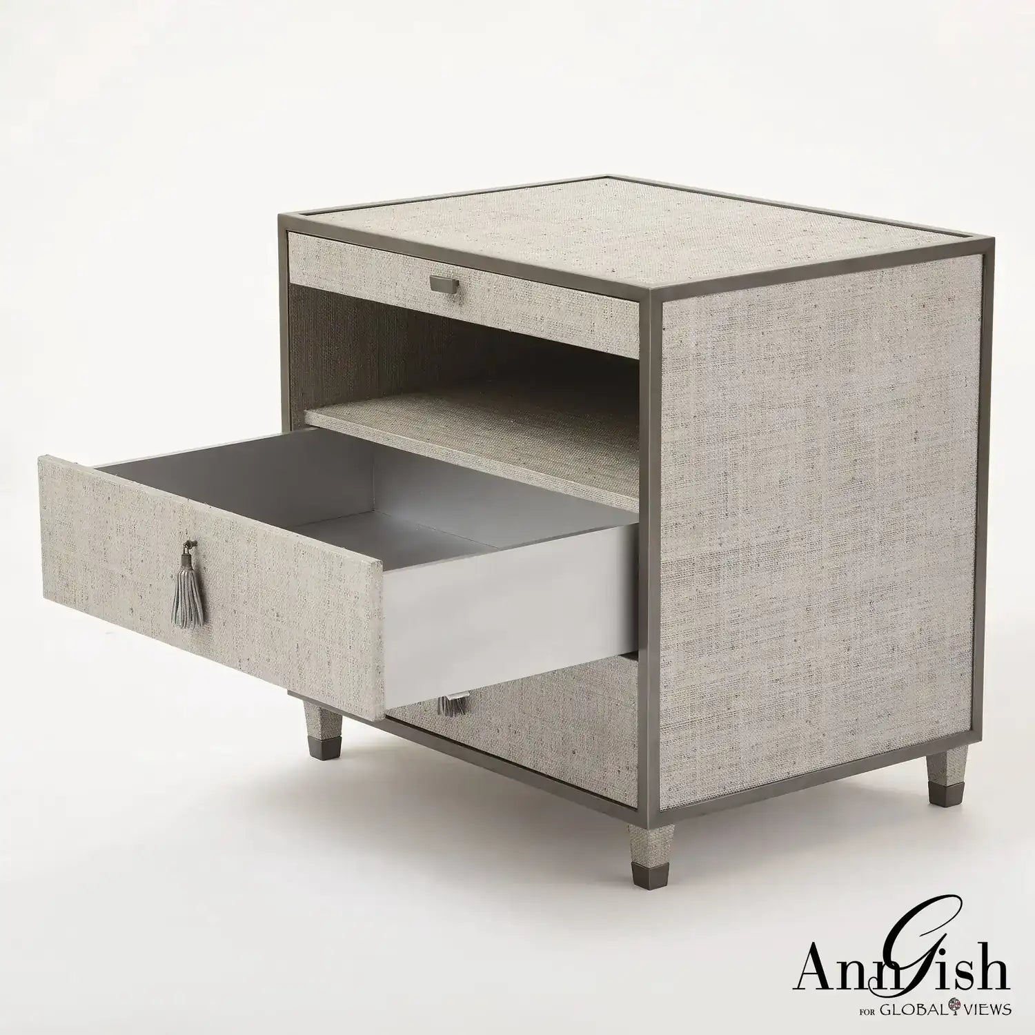GLOBAL VIEWS ARGENTO BEDSIDE CHEST - Beds