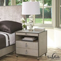 GLOBAL VIEWS ARGENTO BEDSIDE CHEST - Beds
