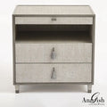 GLOBAL VIEWS ARGENTO BEDSIDE CHEST - Beds