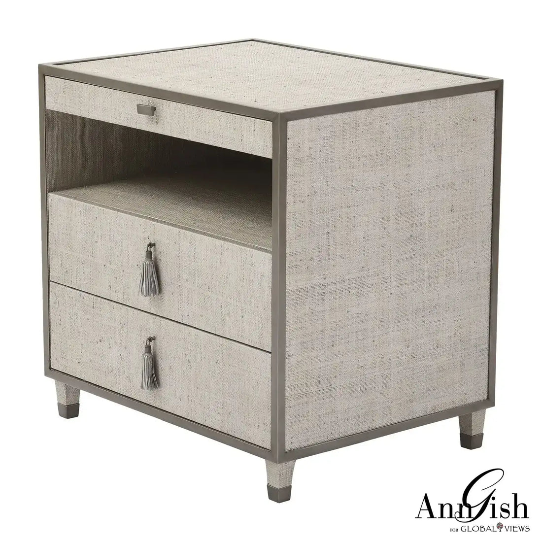 GLOBAL VIEWS ARGENTO BEDSIDE CHEST - Beds