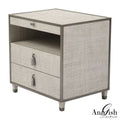 GLOBAL VIEWS ARGENTO BEDSIDE CHEST - Beds