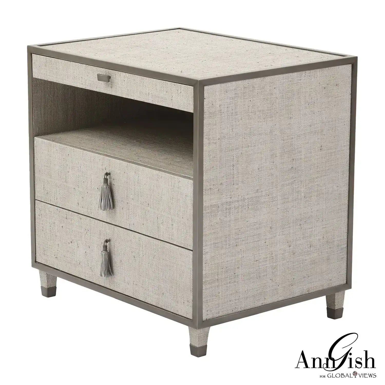 GLOBAL VIEWS ARGENTO BEDSIDE CHEST - Beds