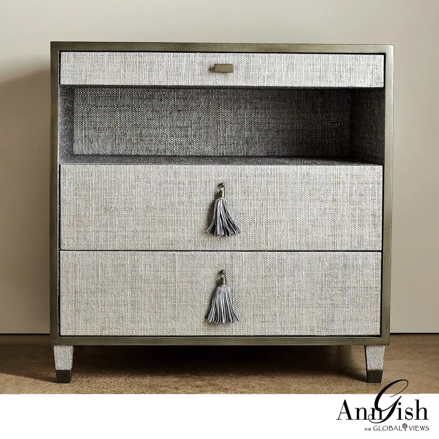 GLOBAL VIEWS ARGENTO BEDSIDE CHEST - Beds