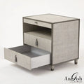 GLOBAL VIEWS ARGENTO BEDSIDE CHEST - Beds