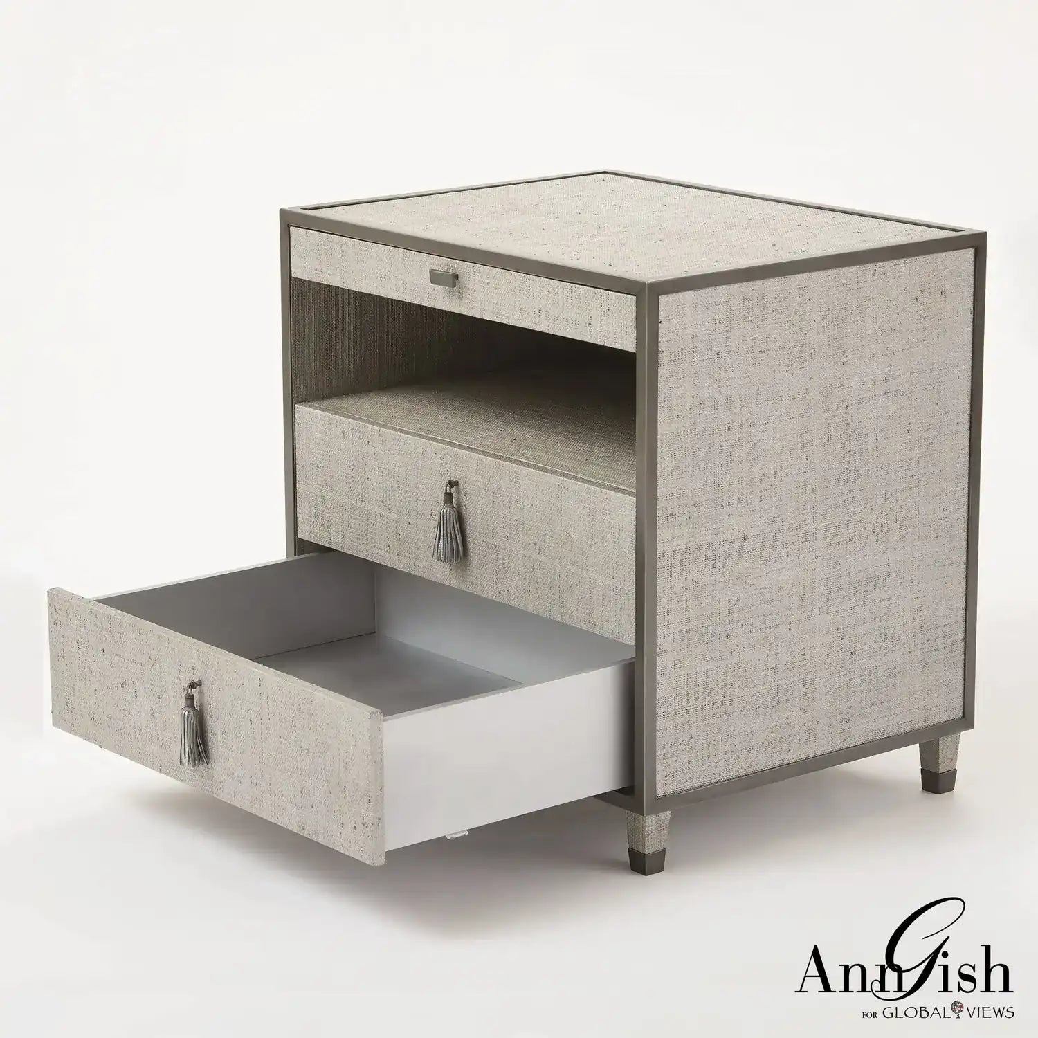 GLOBAL VIEWS ARGENTO BEDSIDE CHEST - Beds
