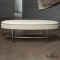 GLOBAL VIEWS ELLIPSE BENCH - Benches, Ottoman, Stools