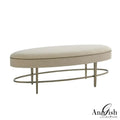 GLOBAL VIEWS ELLIPSE BENCH - Benches, Ottoman, Stools