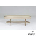 GLOBAL VIEWS ELLIPSE BENCH - Benches, Ottoman, Stools